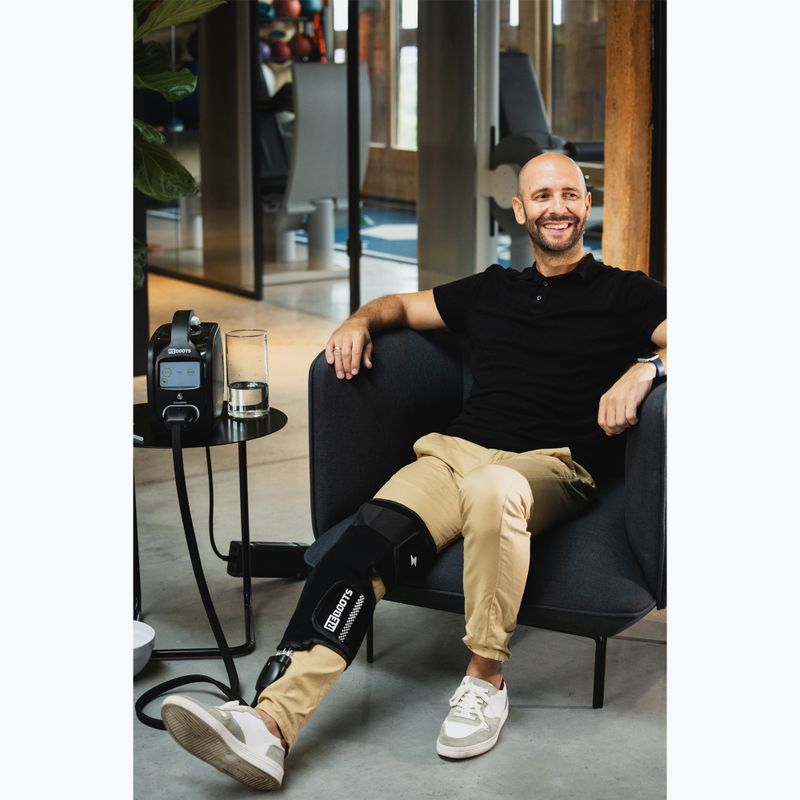 Polsino per crioterapia con compressione REBOOTS Knee black 8