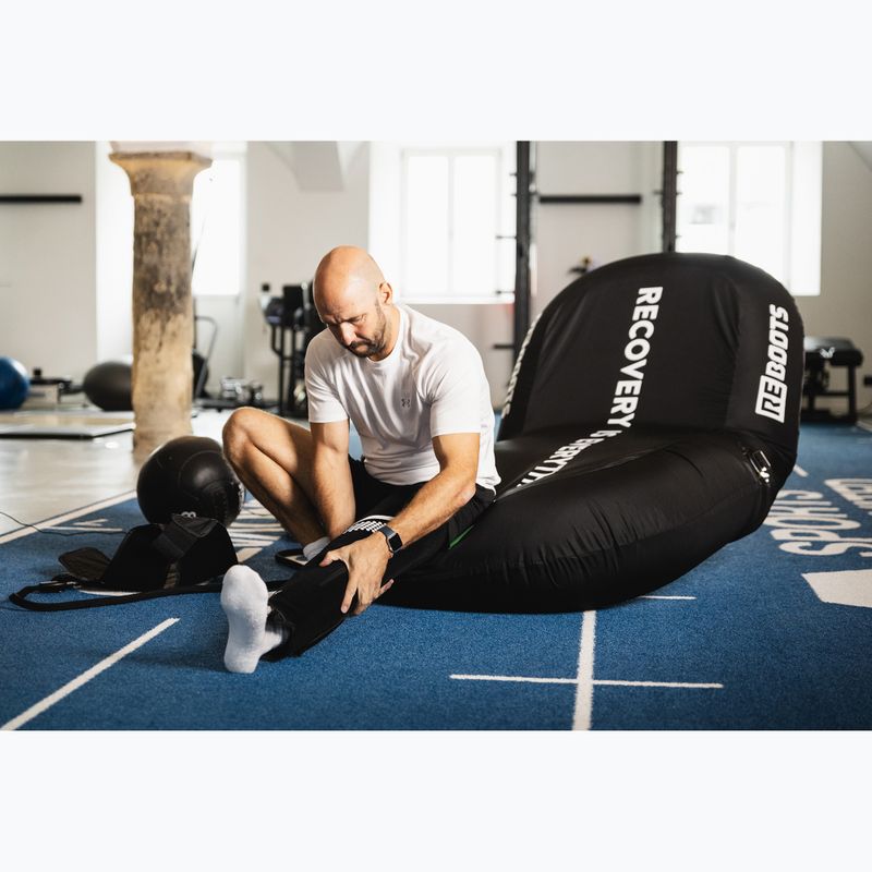 Polsino per crioterapia con compressione REBOOTS Leg black 3