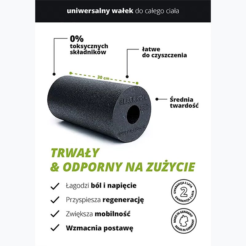 BLACKROLL Rullo massaggiante standard nero/bianco/blu 2