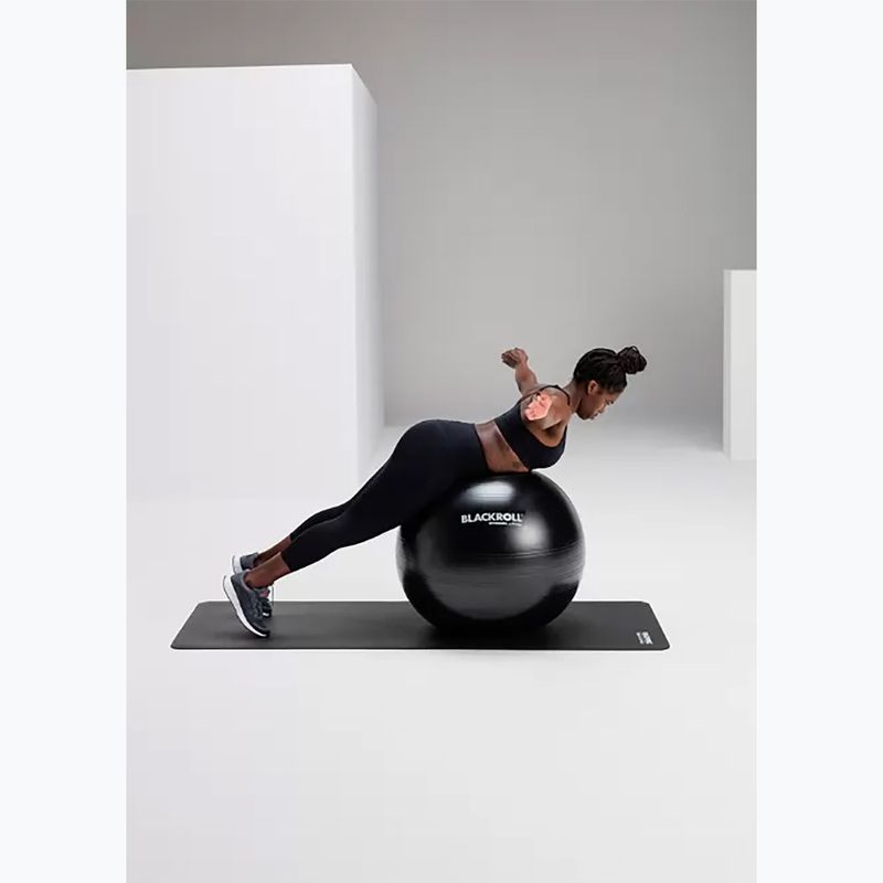 Palla da ginnastica BLACKROLL Gymball black 3