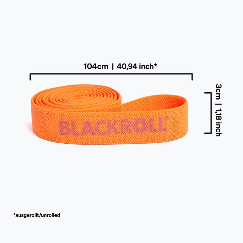 Fascia da allenamento BLACKROLL Super Band orange 3