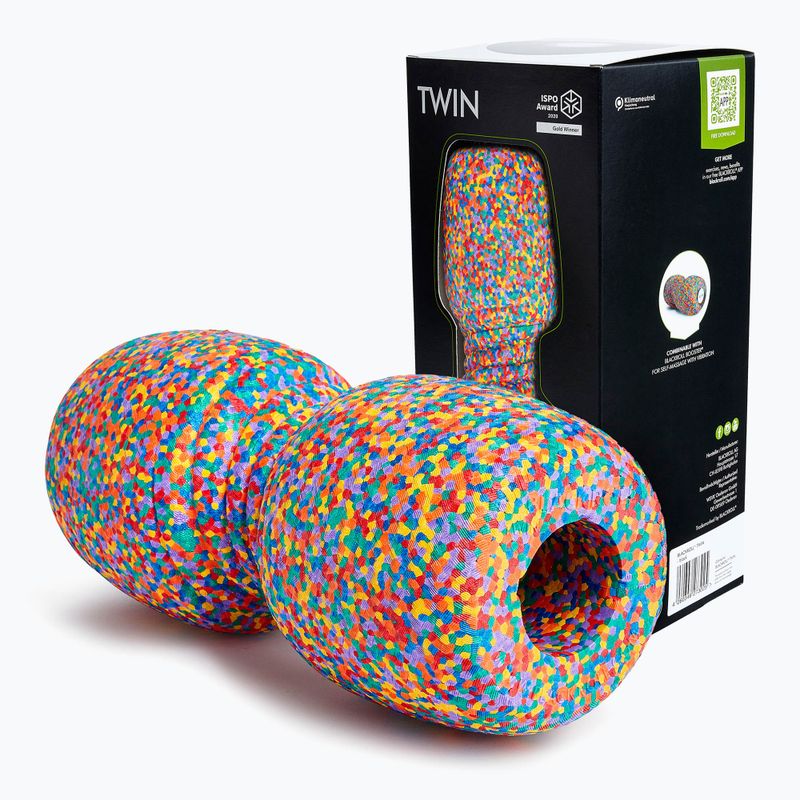 Rullo per massaggio BLACKROLL Twin rainbow 2
