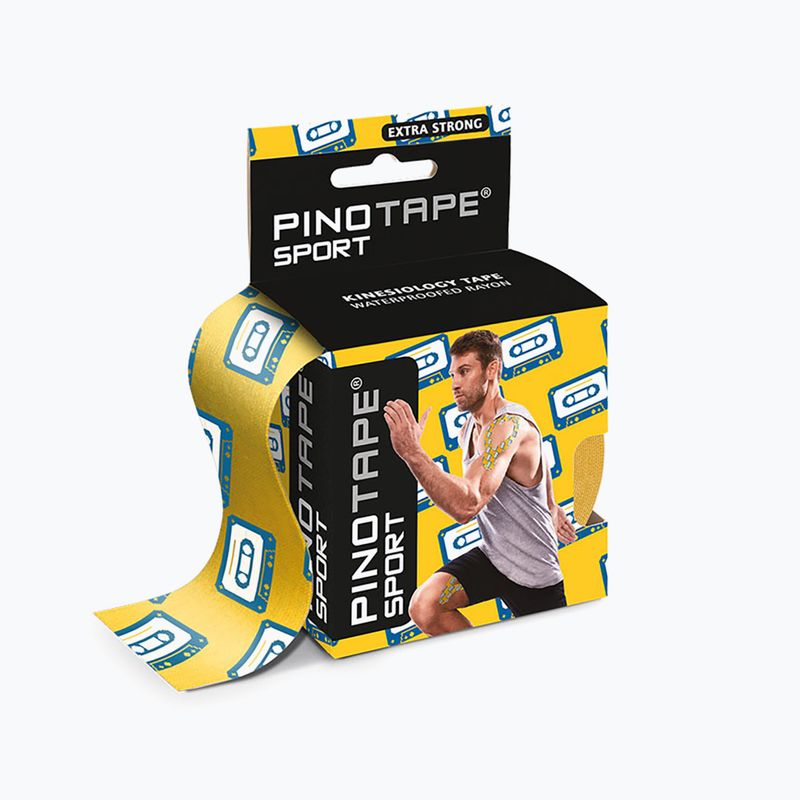 PinoTape Prosport kinesiotape giallo 45147 2