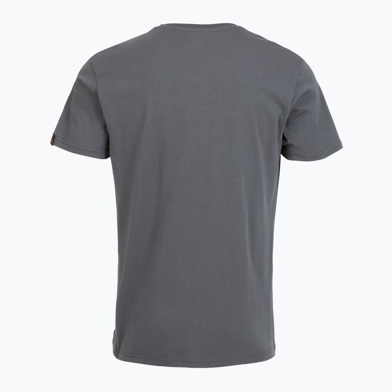 Maglietta Alpha Industries Basic uomo grigio-nero 6