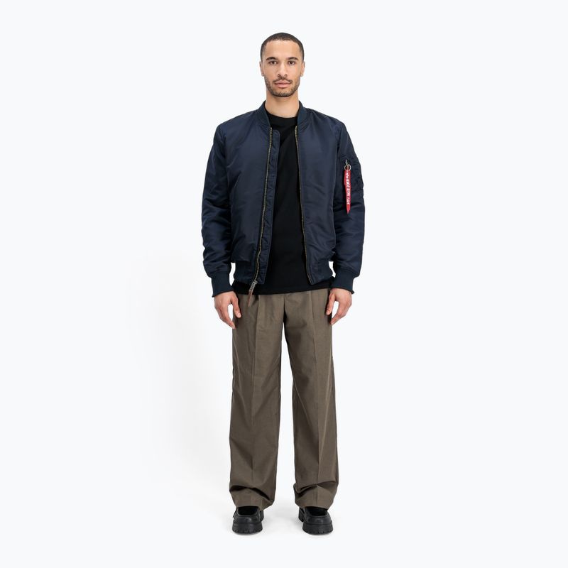 Giacca Alpha Industries da uomo MA-1 VF 59 Long Vintage Fit rep.blue 2