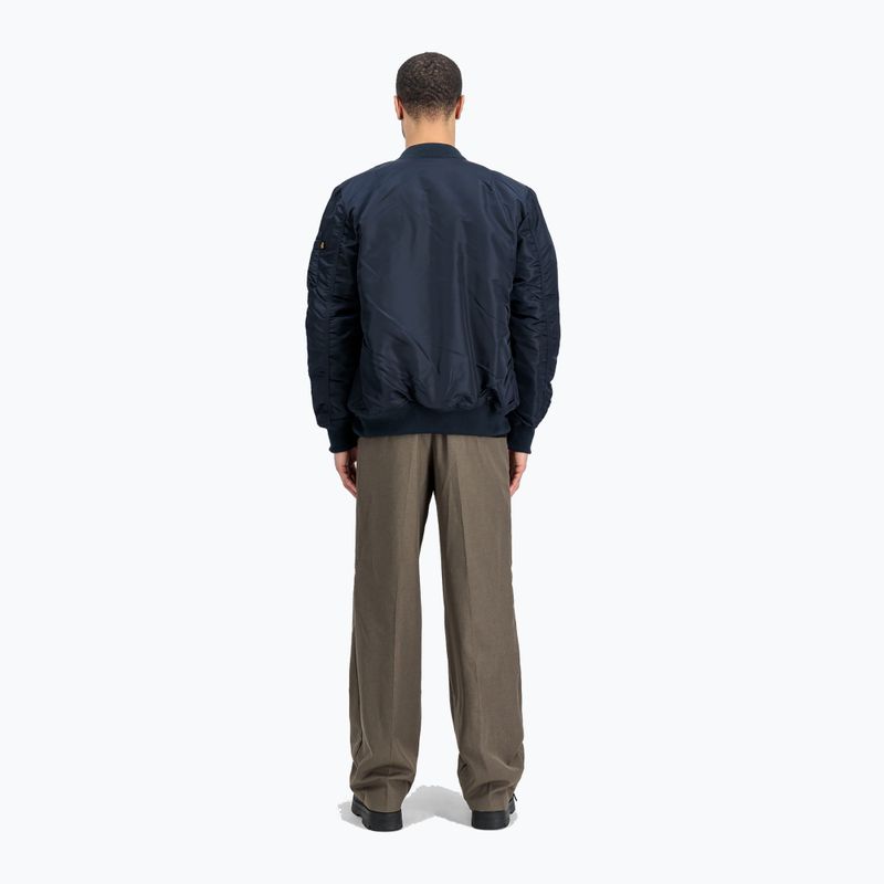 Giacca Alpha Industries da uomo MA-1 VF 59 Long Vintage Fit rep.blue 3