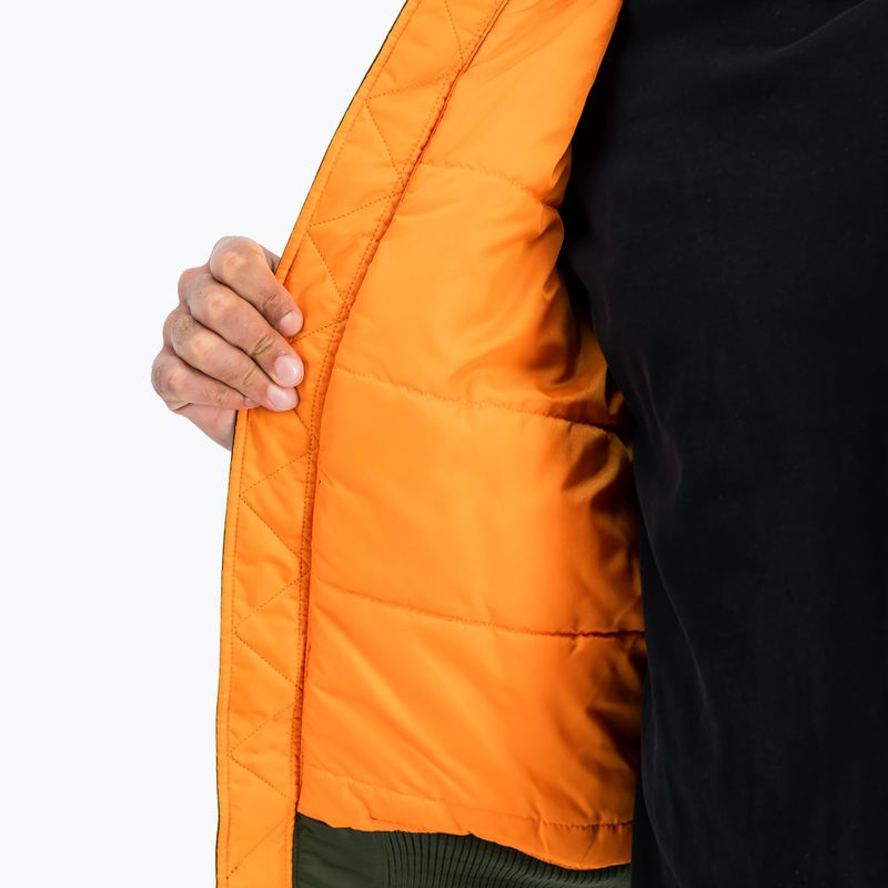 Alpha Industries MA-1 VF 59 Vintage Fit Bomber giacca da uomo verde scuro 4