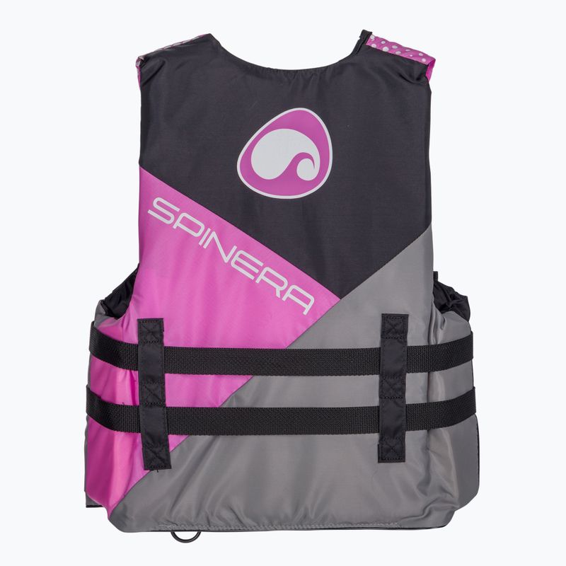 SPINERA Deluxe Donna Nylon 50N gilet di assicurazione rosa 2