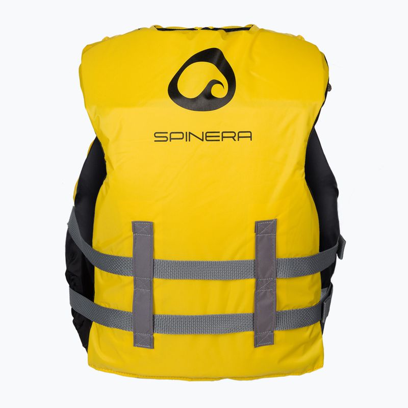 SPINERA Gilet universale in nylon 50N nero/giallo 2