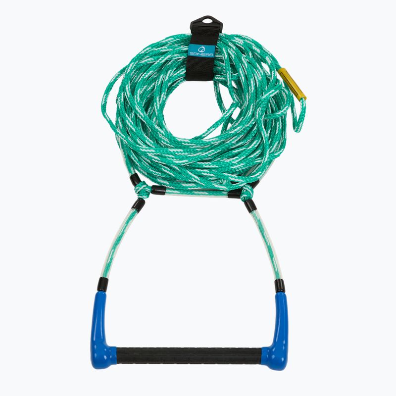 SPINER corda di traino Monoski Trainer Rope verde/blu