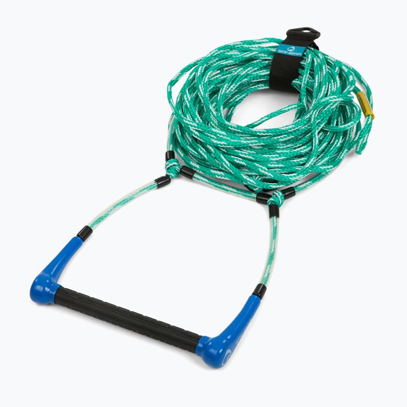SPINER corda di traino Monoski Trainer Rope verde/blu 2
