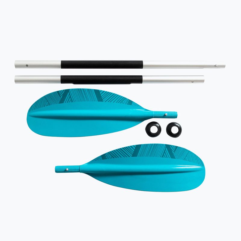 SPINERA Kayak Classic Alu 4D blu pagaia da kayak in 4 parti 3