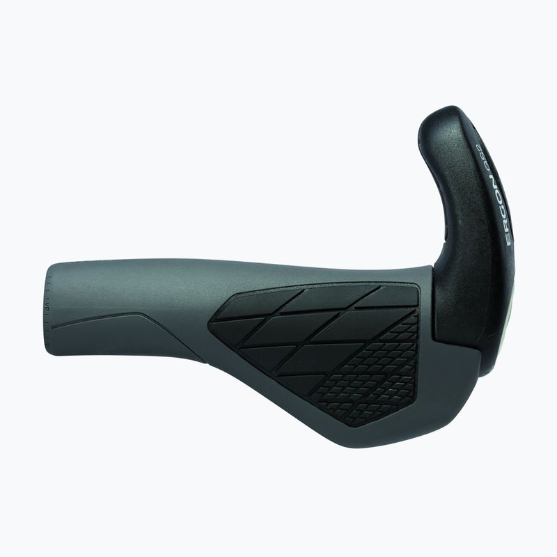 Manopole del manubrio Ergon GS2 grigio/nero 4