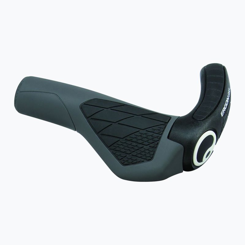 Manopole del manubrio Ergon GS3 grigio/nero 3
