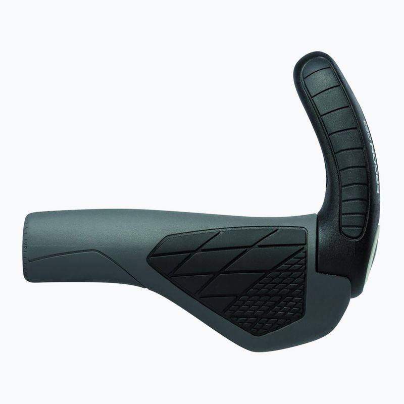 Manopole del manubrio Ergon GS3 grigio/nero 4