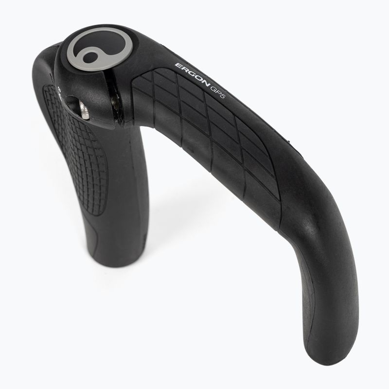 Manopole per manubrio Ergon Grip GP5 nero/grigio 2