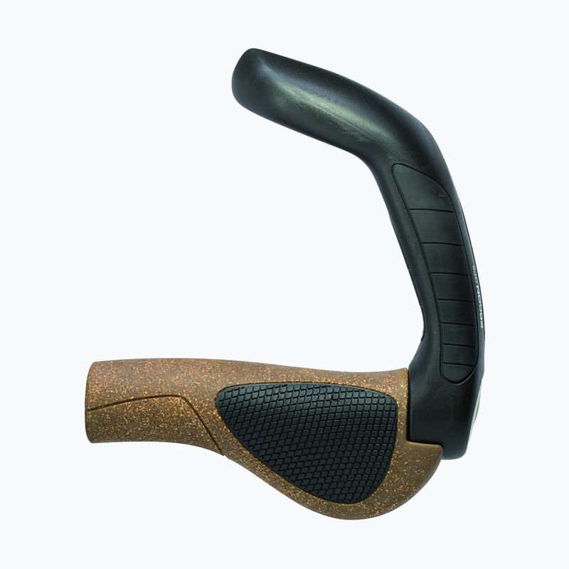Manopole Ergon GP5 Biokork marrone/nero 2