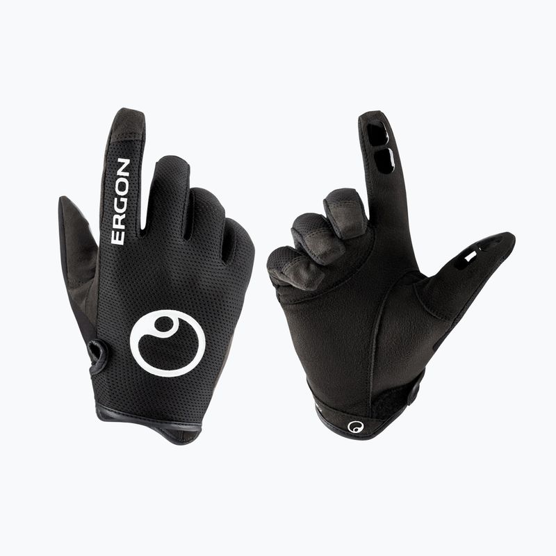 Guanti da bicicletta Ergon HM2 neri