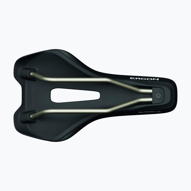 Sella da bicicletta da donna Ergon SR Tri Woman Mid nera 5