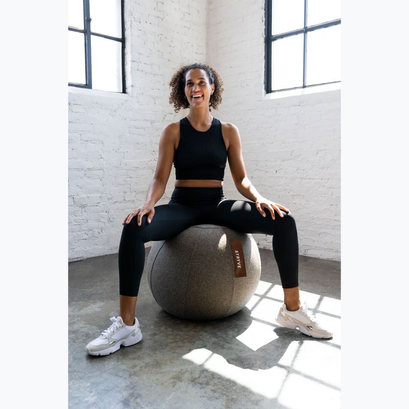 Palla da ginnastica STRYVE Active 70 cm stone grey 4