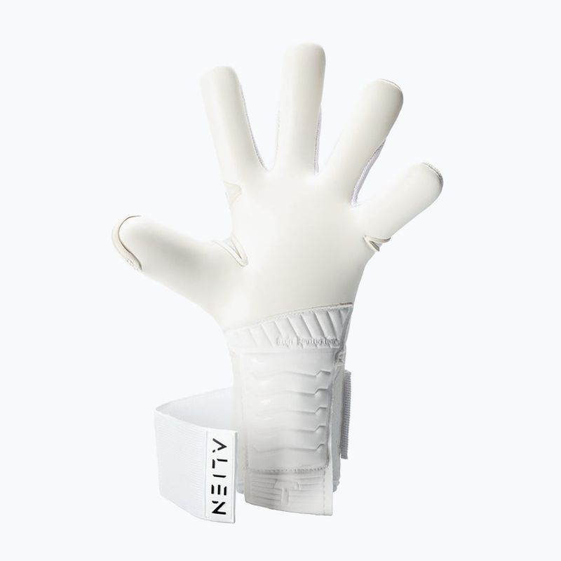 T1TAN Shocking Alien Sandstorm guanti da portiere bianco/arancio 2