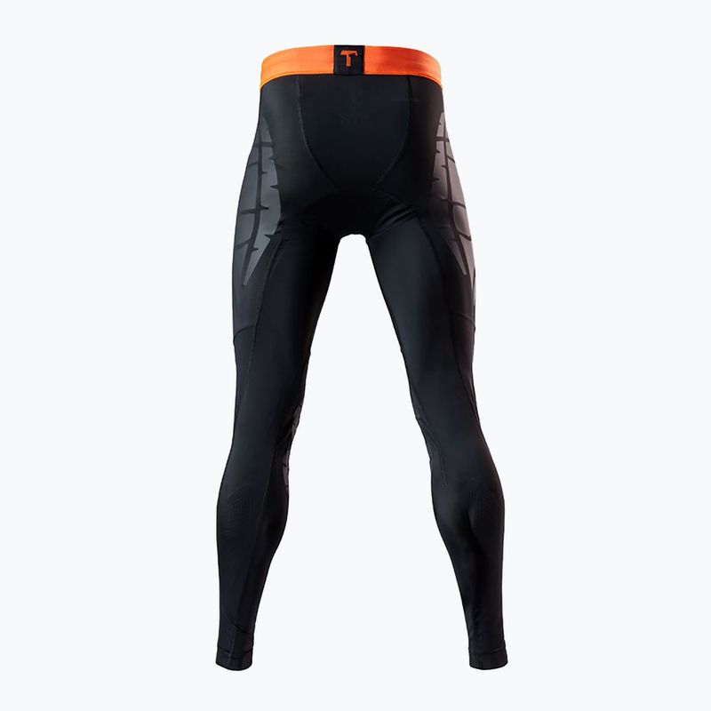 Pantaloni da calcio T1TAN Anti Abrasion 2.0 nero da uomo 2