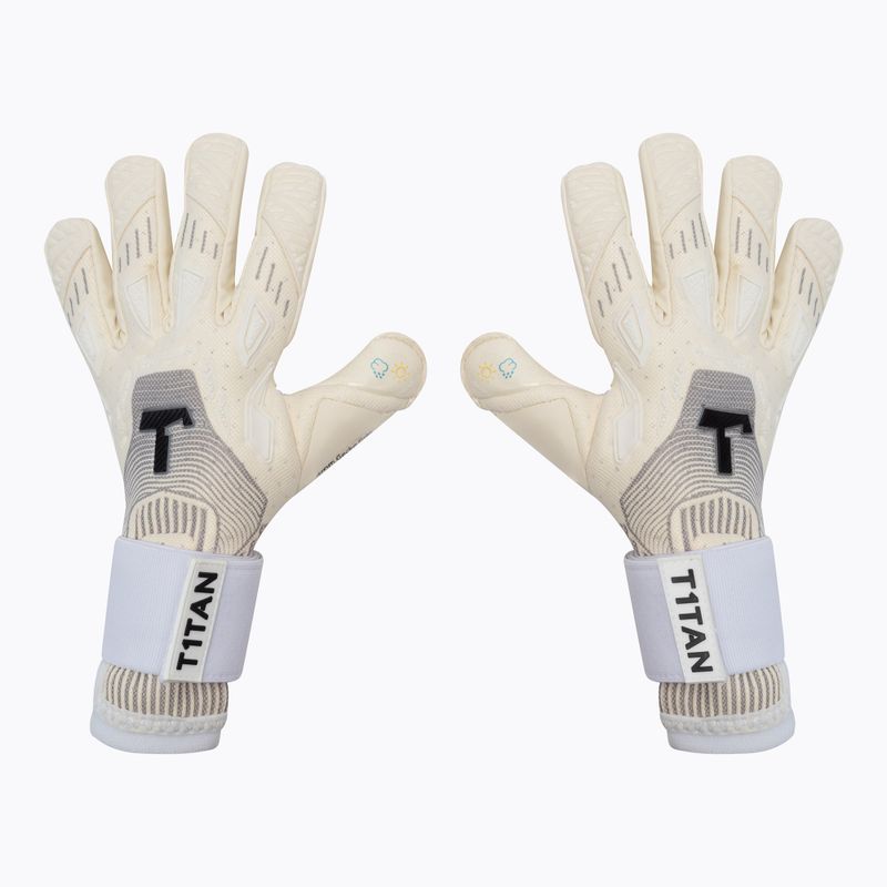 Guanti da portiere T1TAN Rebel White-Out