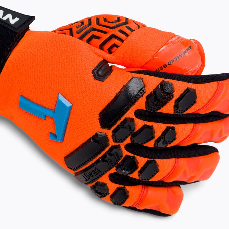 Guanto da portiere arancione T1TAN Shocking Beast 2.0 3