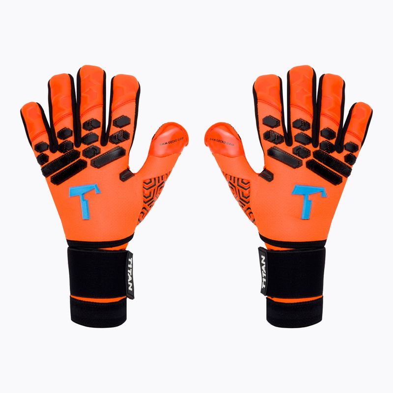 T1TAN Guanti da portiere Shocking Beast 2.0 (FP) arancione