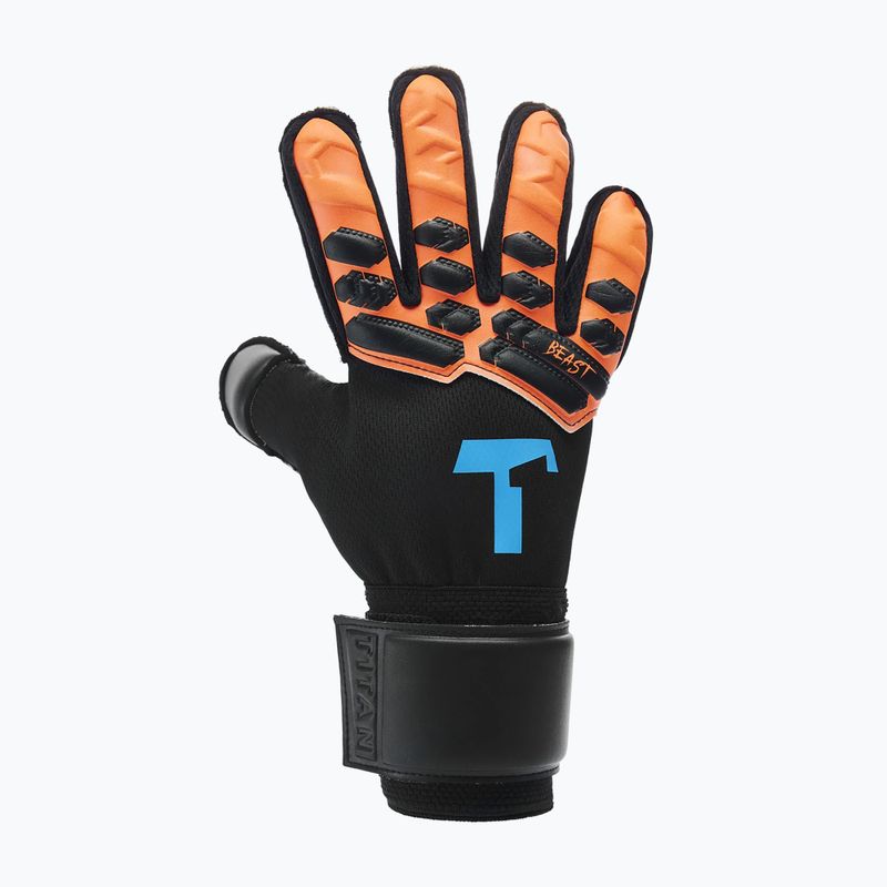 Guanti da portiere per bambini T1TAN Shocking Beast arancione 5