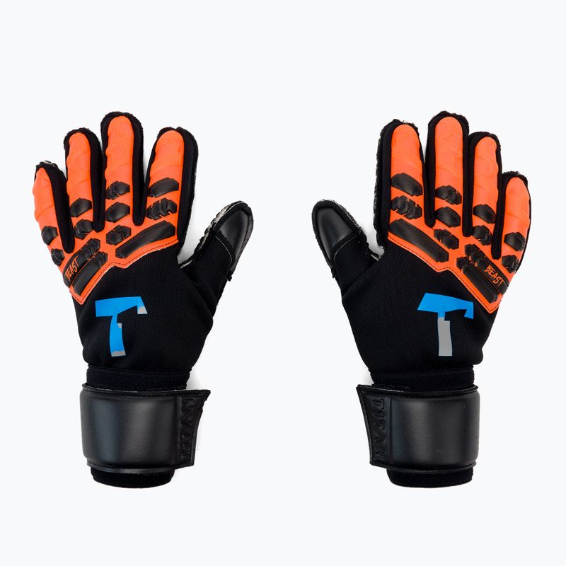 Guanti da portiere per bambini T1TAN Shocking Beast arancione