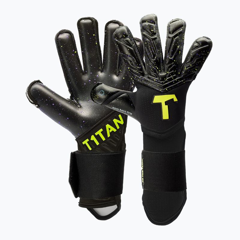 T1TAN Guanti da portiere Alien Galaxy FP neri 2