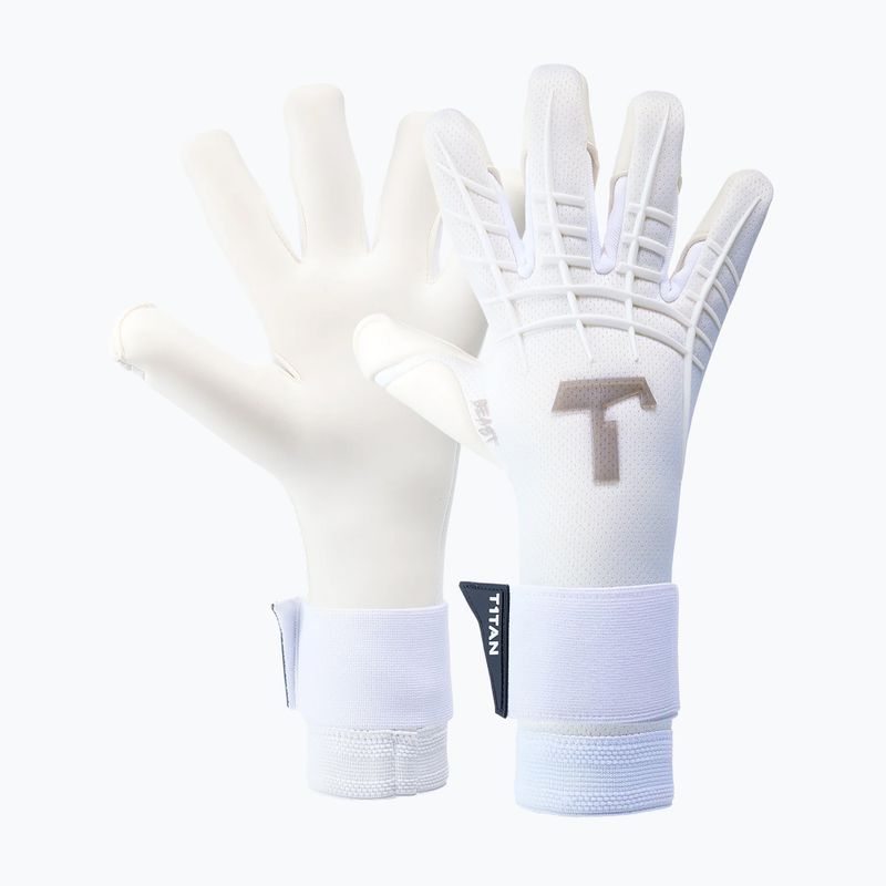 Guanti da portiere T1TAN White Beast 3.0 Bianco 4