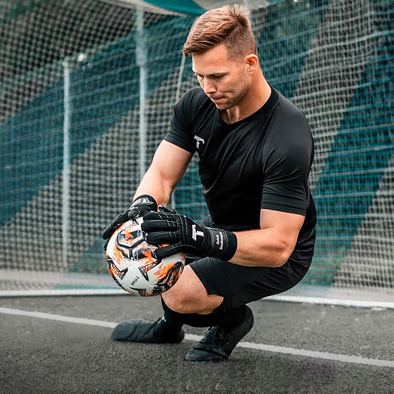 T1TAN Black Beast 3.0 guanti da portiere neri 2
