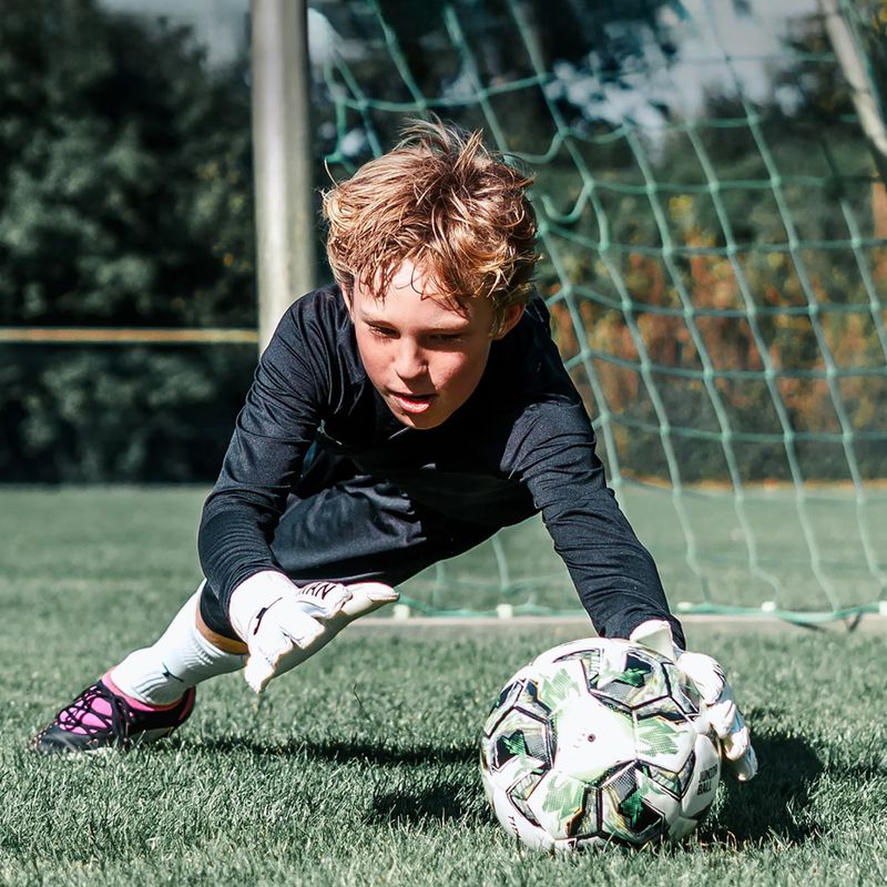 T1TAN Classic 1.0 White-Out Junior FP guanti da portiere per bambini bianchi 5