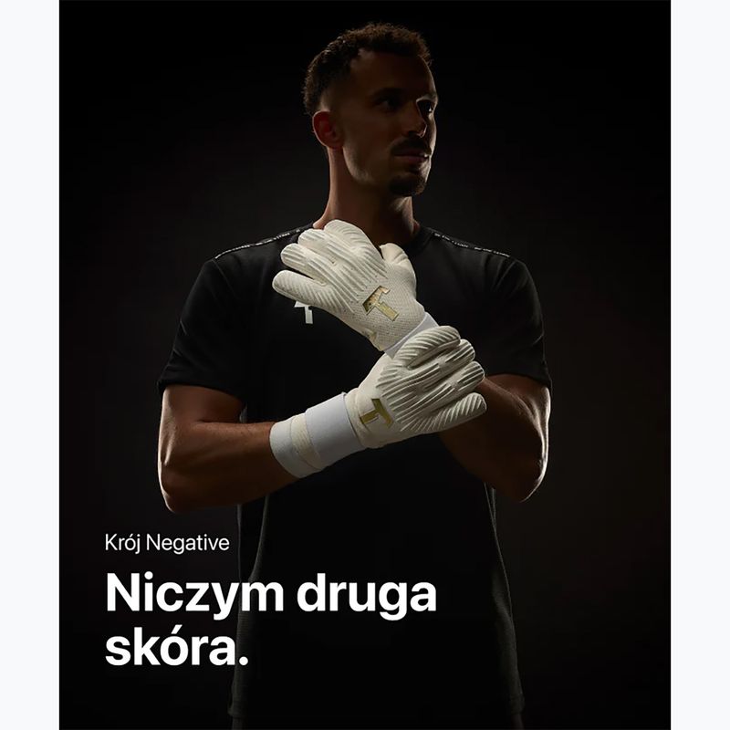 T1TAN Rebel 2.0 White-Out FP guanti da portiere bianchi 7