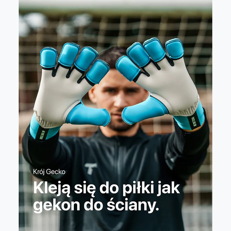 T1TAN Rebel 2.0 Guanti da portiere Sky Blue 5