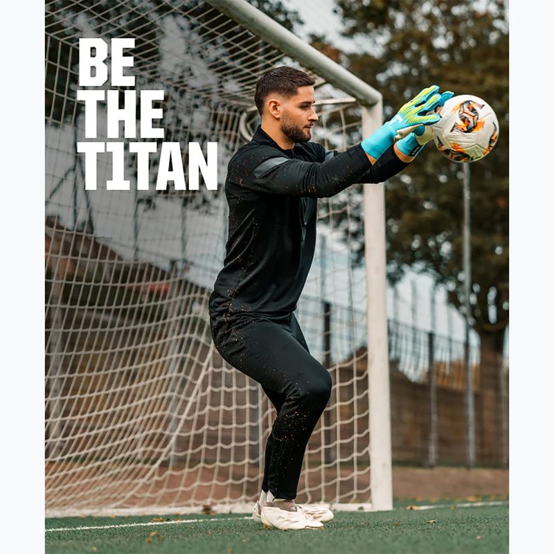T1TAN Rebel 2.0 Guanti da portiere Sky Blue 9