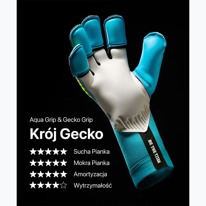 T1TAN Rebel 2.0 Sky Blue FP guanto da portiere blu 4