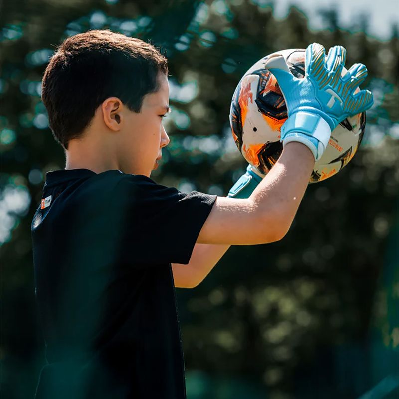 Guanti da portiere junior T1TAN Rebel 2.0 Sky Blue Junior sky blue/white 2