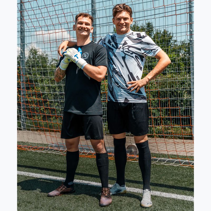 Guanti da portiere T1TAN Rebel 2.0 X LORIS_GK white/blue/yellow 8