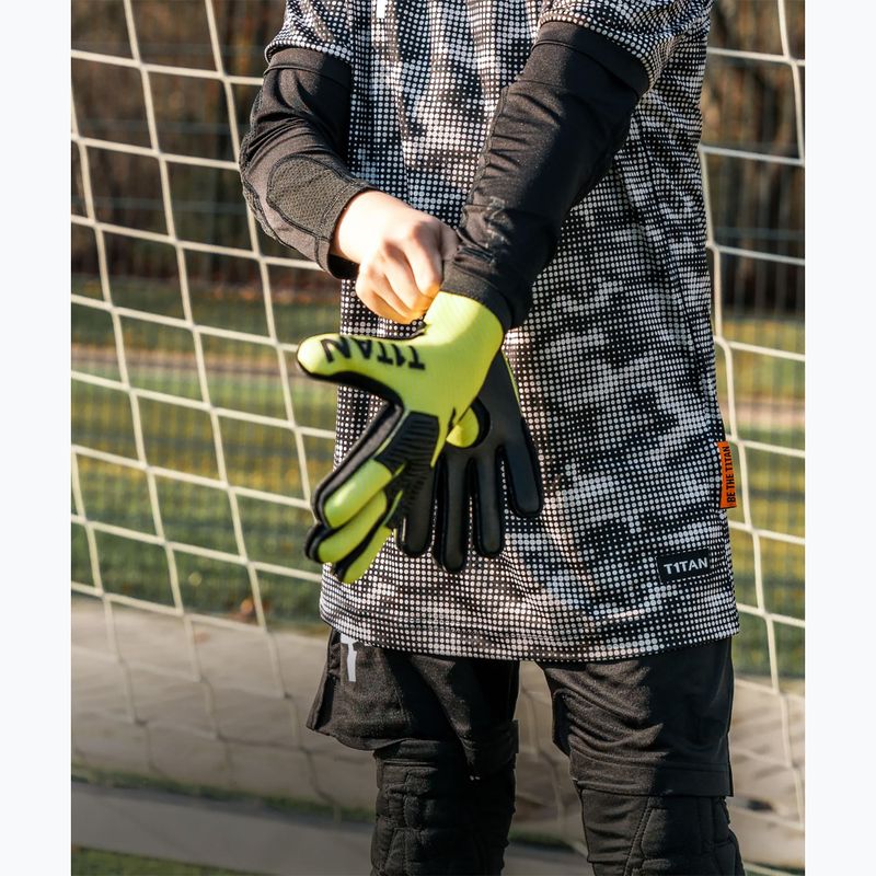 Guanti da portiere T1TAN AROX 1.0 yellow 4