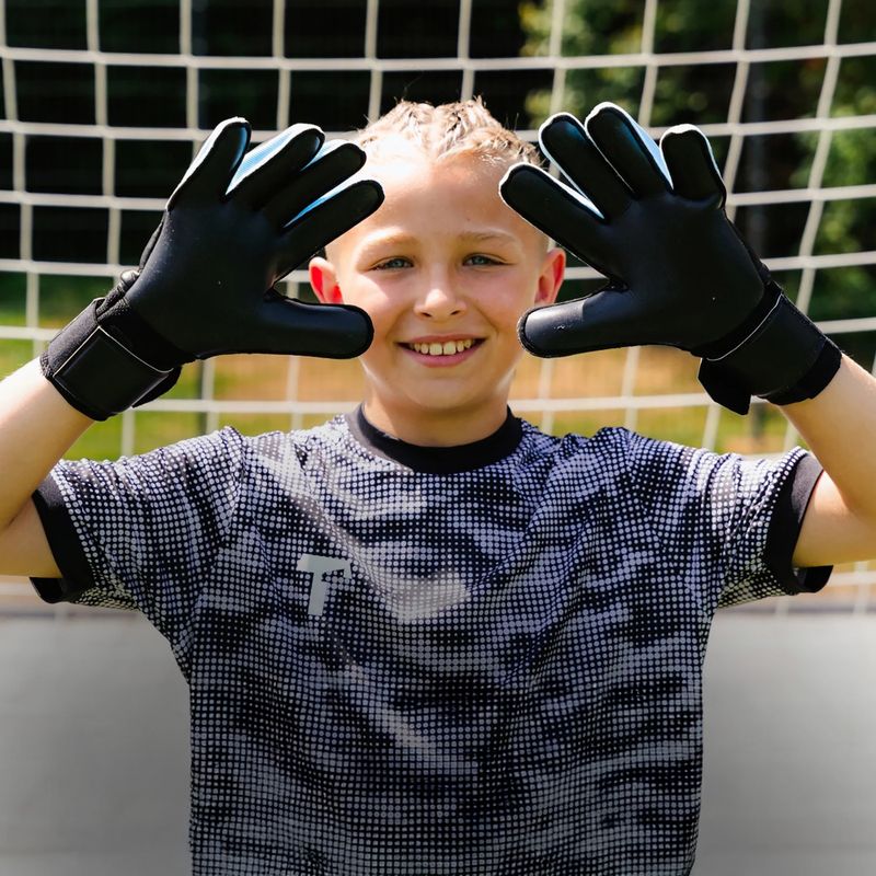 Guanti da portiere per bambini T1TAN Beast 4.0 Jr electric yellow 3