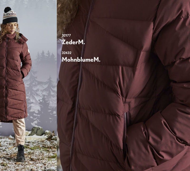 Cappotto invernale da donna Maloja ZederM W'S con scoiattolo 20