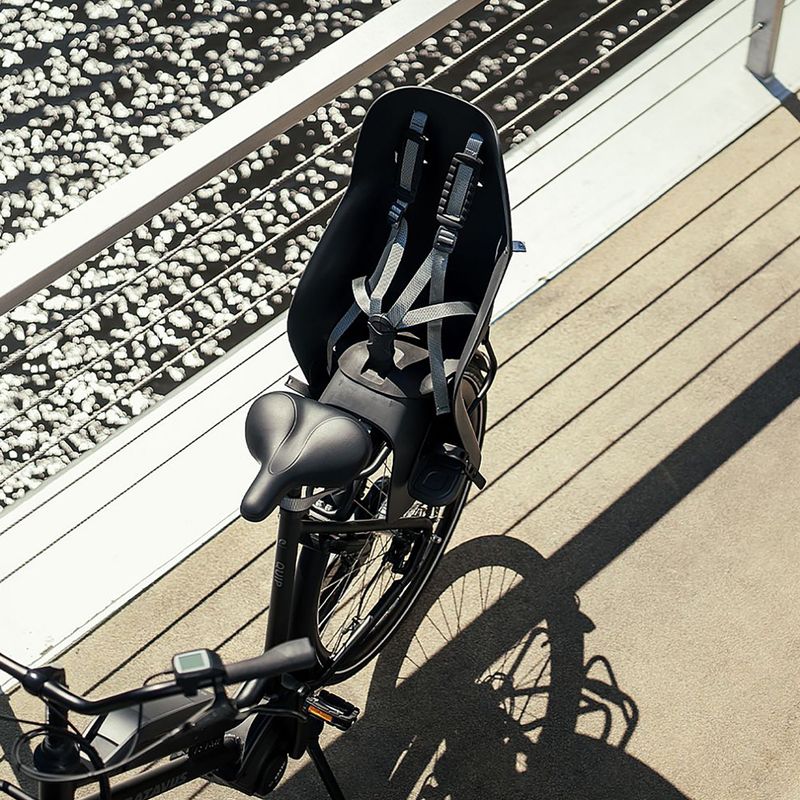 Sella per bicicletta Urban Iki U-me Easyfix nero/nero 5