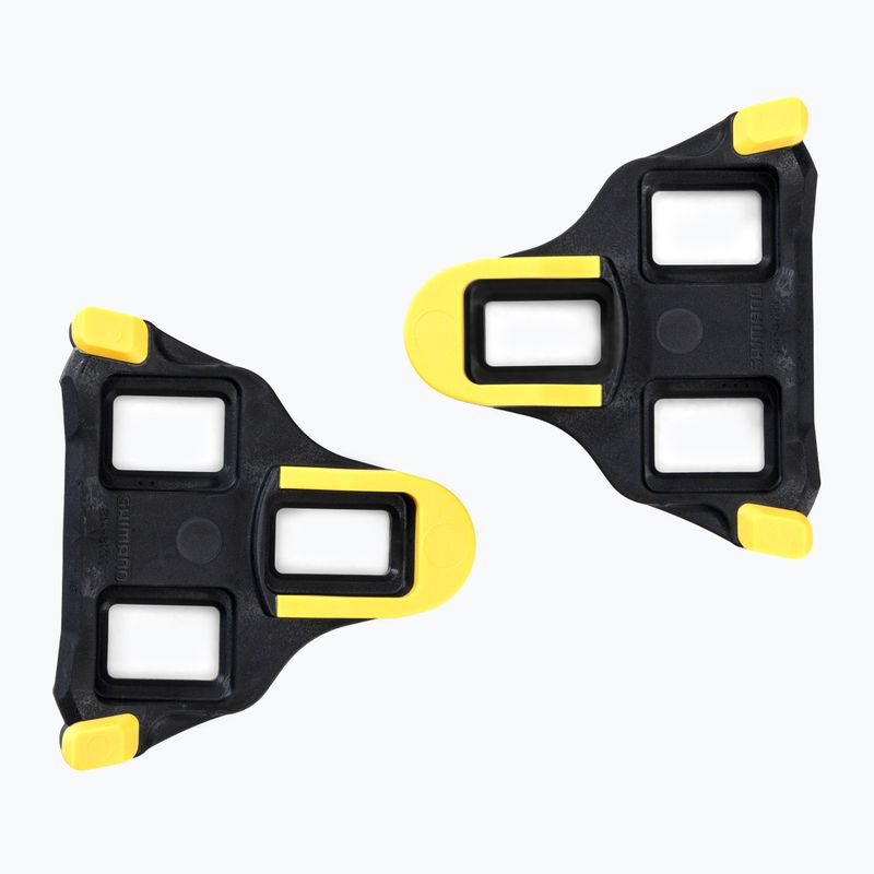 Pedaliera Shimano SMSH11 SPD-SL giallo 2