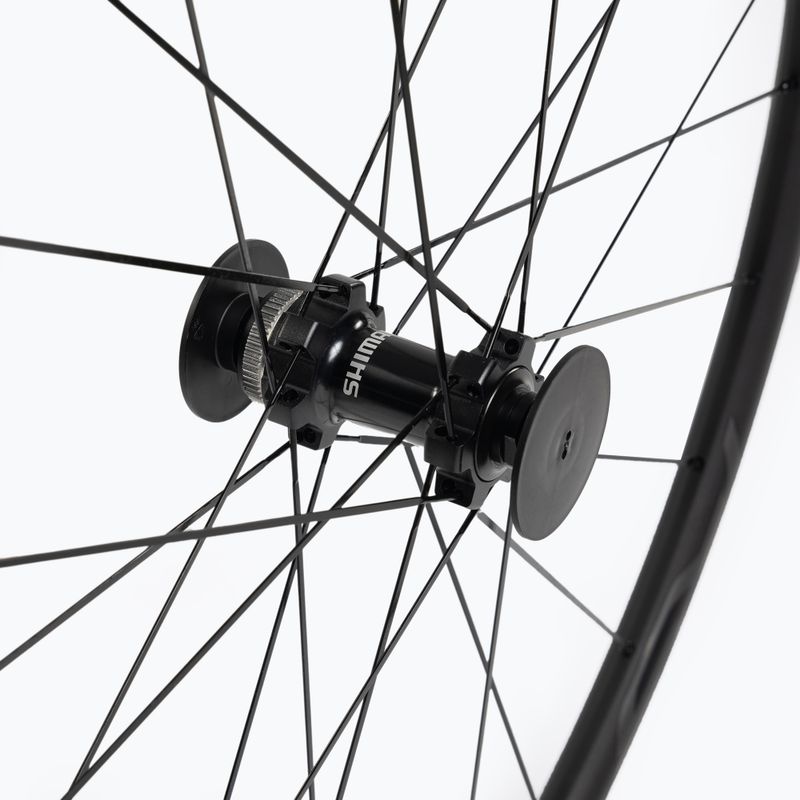 Ruota anteriore Shimano WH-RS370-TL nero 3