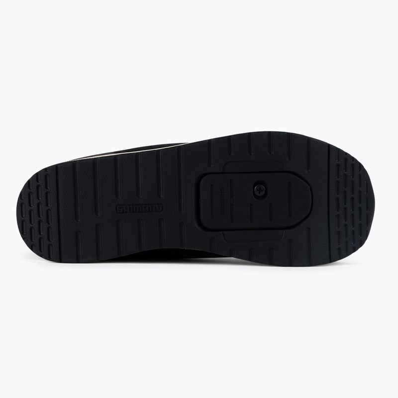 Scarpe da ciclismo con piattaforma da donna Shimano SH-CT500W nero 4