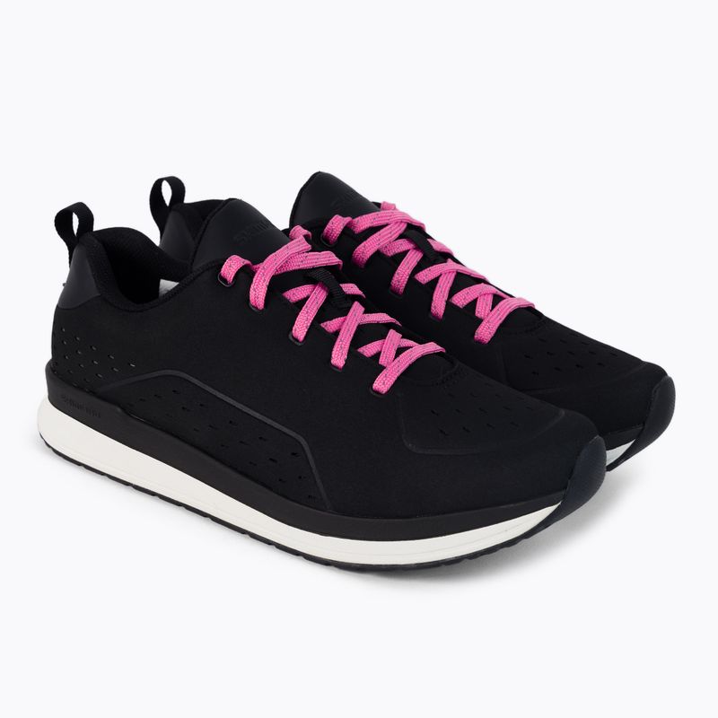 Scarpe da ciclismo con piattaforma da donna Shimano SH-CT500W nero 5