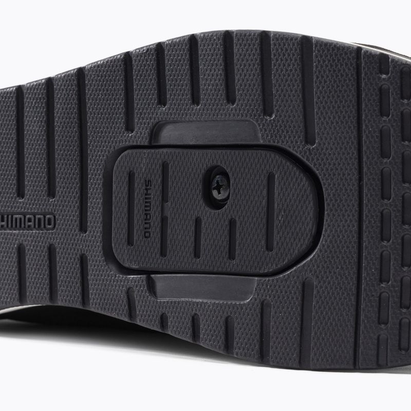 Scarpe da ciclismo con piattaforma da uomo Shimano SH-CT500 nero 7